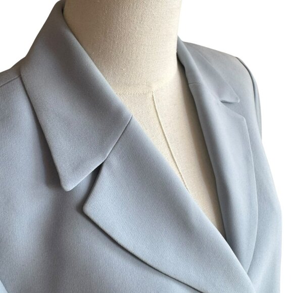 Tahari by Arthur S. Levine Light Blue Blazer Jacket Women’s Size 10P - Picture 7 of 7